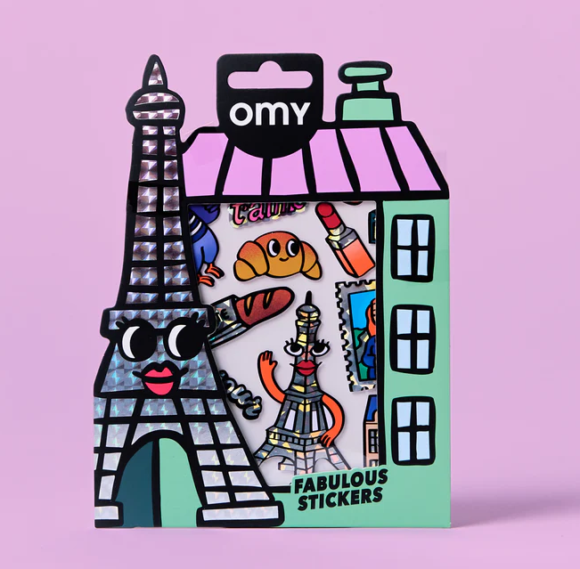 OMY PEGATINAS NEW STICKERS BIG PARIS
