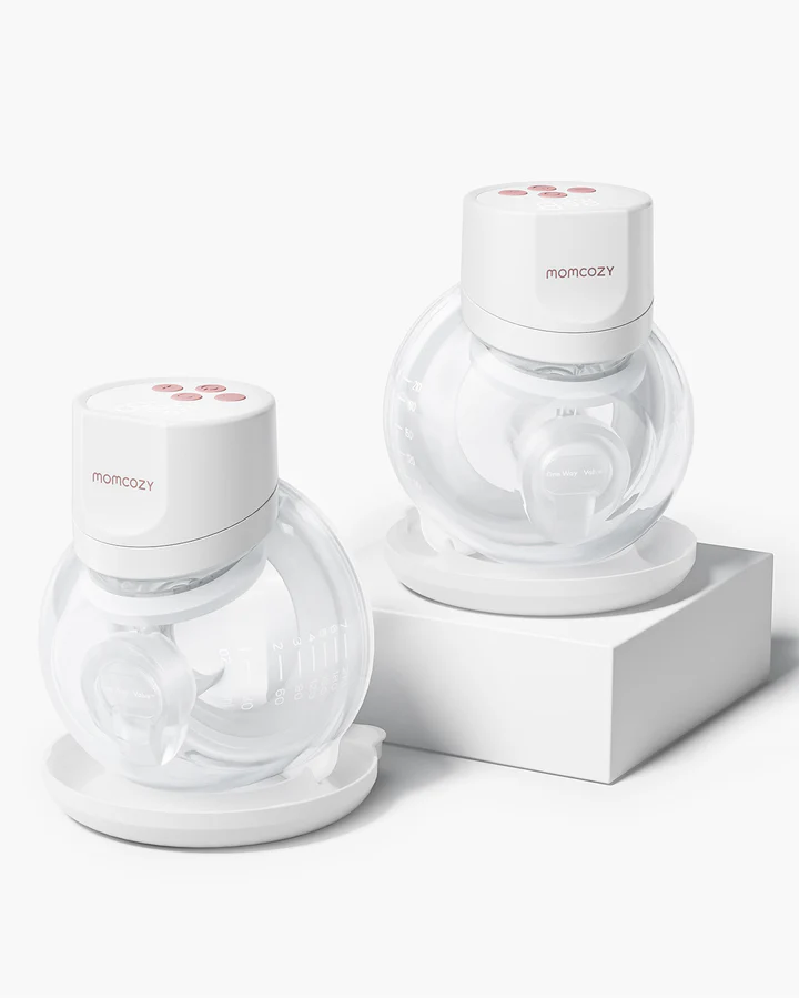 MOMCOZY SACALECHE DOBLE ELECTRICO PORTATIL S12 PRO BLANCO