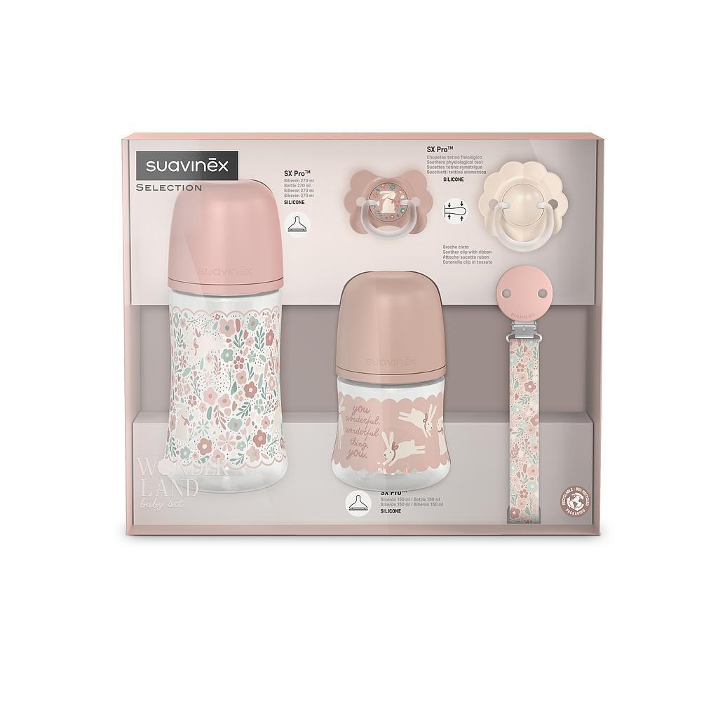 SET REGALO WELCOME BABY WONDERLAND'26 ROSA