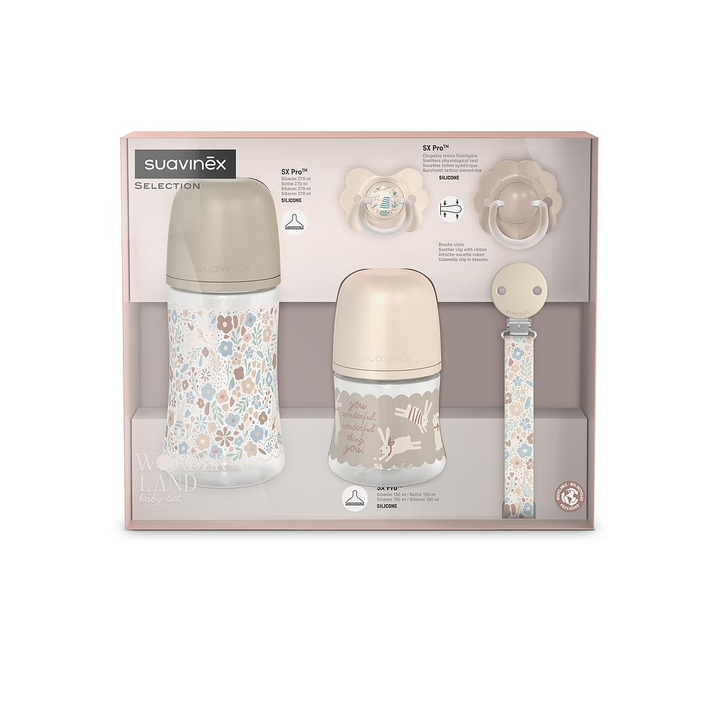 SET REGALO WELCOME BABY WONDERLAND'26 BEIGE