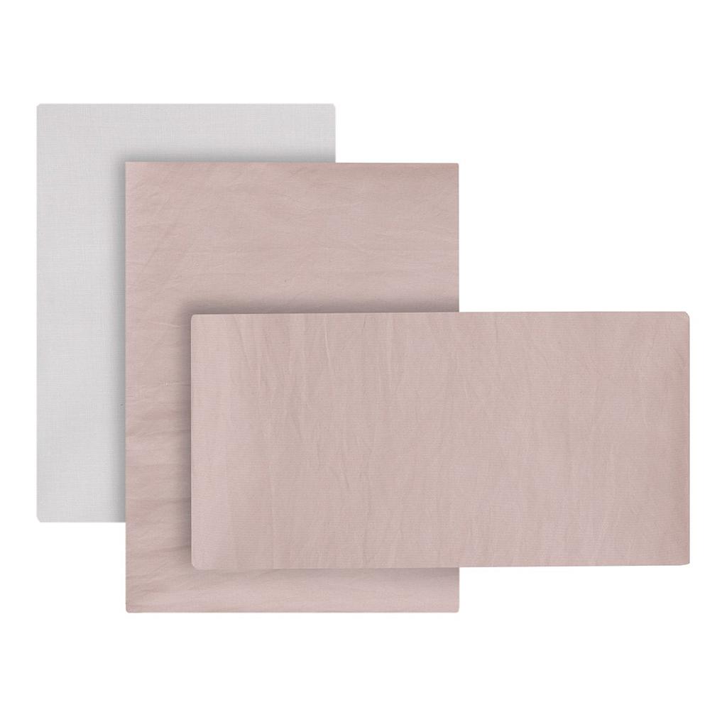SABANA CAPAZO 3 PCS 35X80X1 TENDER BLUSH