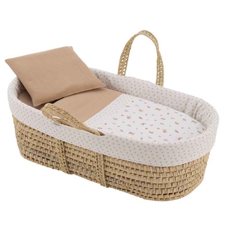 CAPAZO ACOLCHADO UNE SENDA BEIGE 39X80X25CM