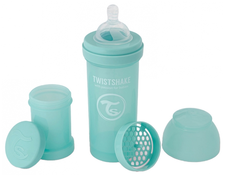 TWISTSHAKE BIBERON +2M 260ML NEW TURQUESA