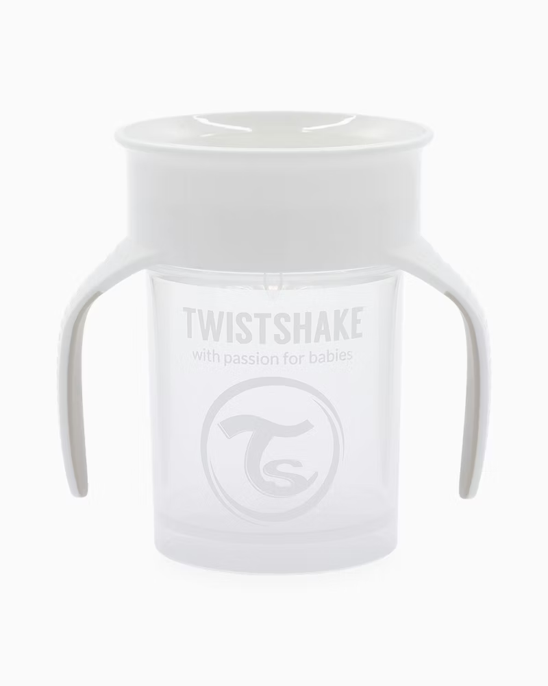 TAZA 360 C/ASAS 6M+ 230ML BLANCO