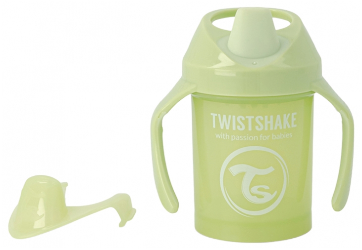 TWISTSHAKE TAZA MINI +4M 230ML CACTUS VERDE