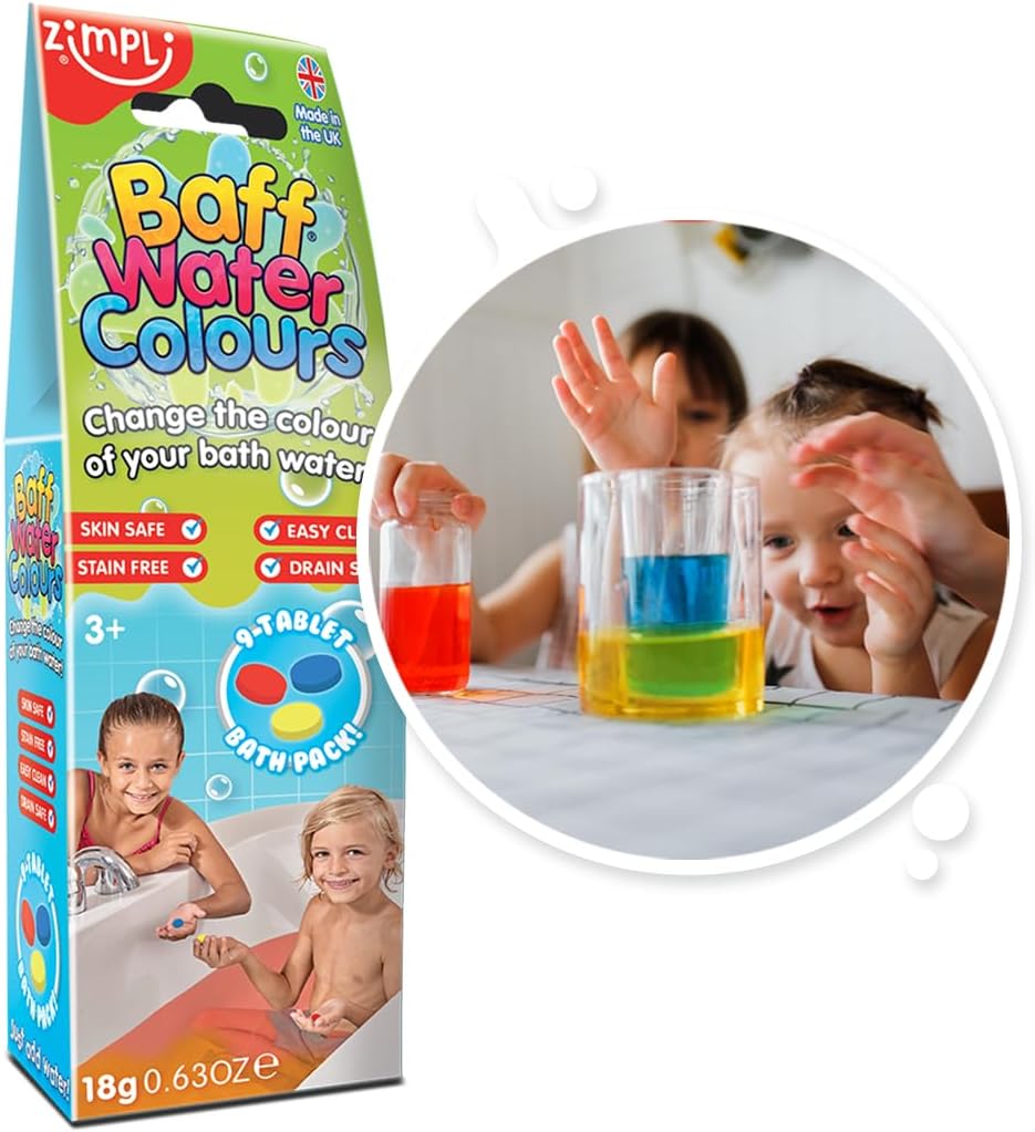 BAFF WATER COLOURS - 3 PACK 18 GR