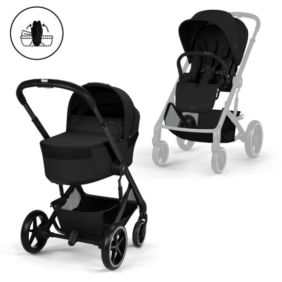 BALIOS S LUX+CAPAZO FOLD BLACK MOON BLACK