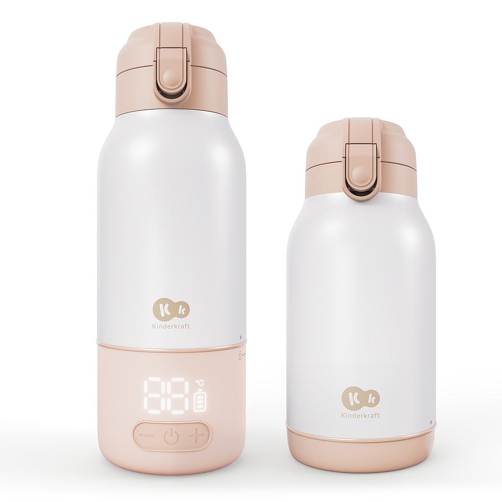 BOTELLA CALIENTADOR PORTATIL GAJA 2 EN 1 BEIGE