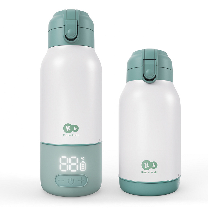 BOTELLA CALIENTADOR PORTATIL GAJA 2 EN 1 VERDE