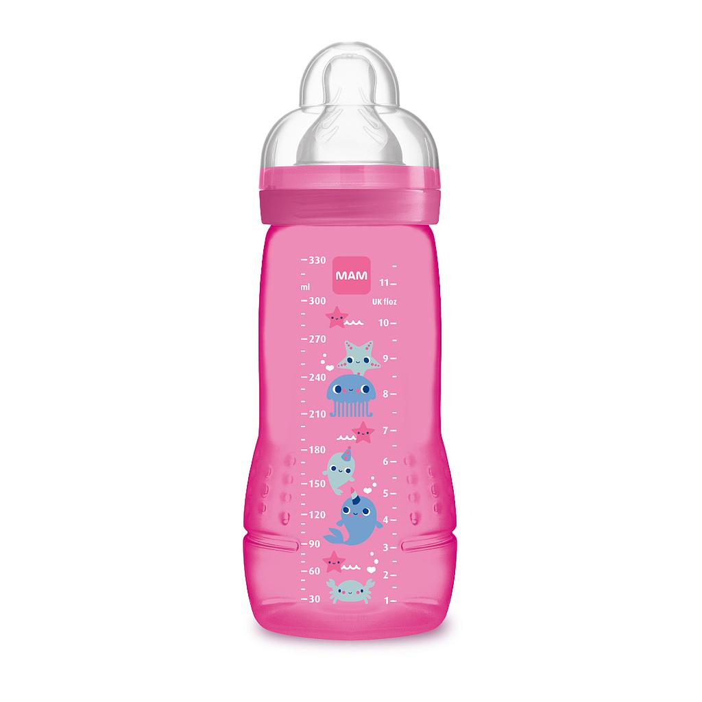 MAM BIBERON EASY ACTIVE 330ML ROSA