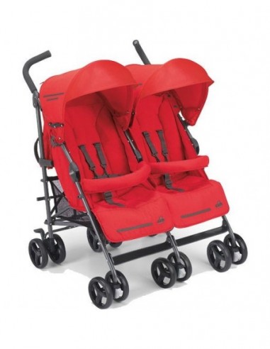 SILLA GEMELAR FLIP TWIN T24 ROJO