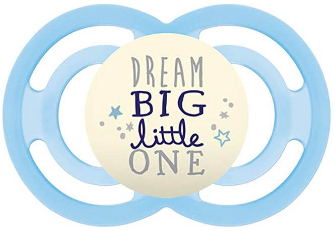 MAM CHUPETE PERFECT NIGHT 6M+ AZUL