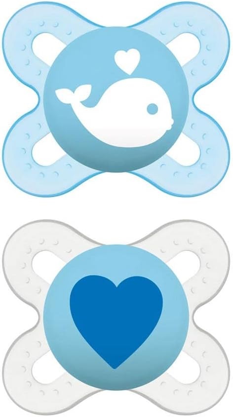 MAM CHUPETE START 0+ LATEX 2 UNDS AZUL