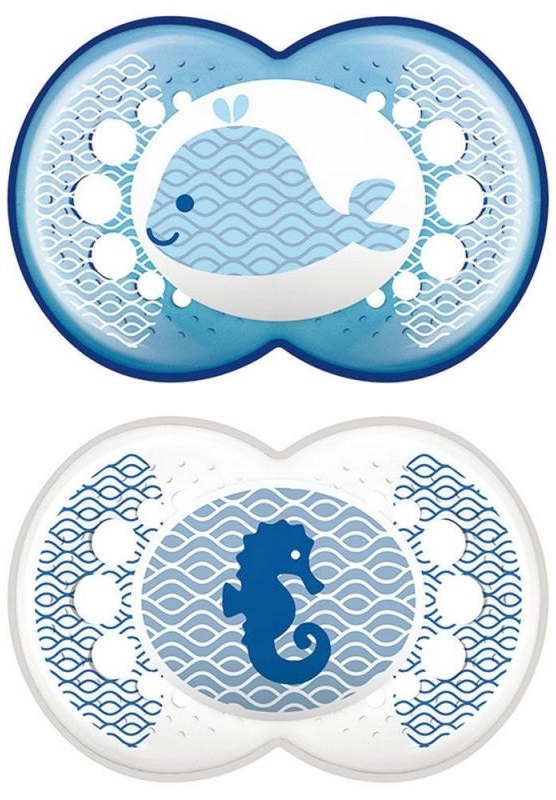 MAM CHUPETE ORIGINAL 6M+ LATEX AZUL