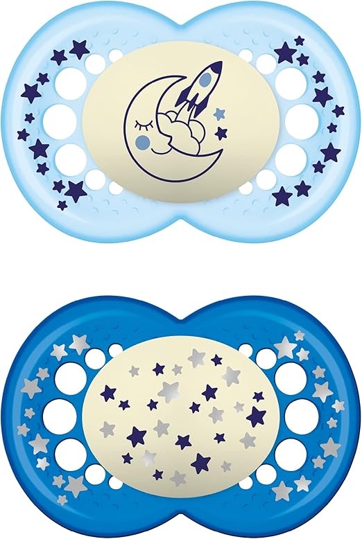 MAM CHUPETE ORIGINAL 16+ NIGHT LATEX 2UN SURTIDO