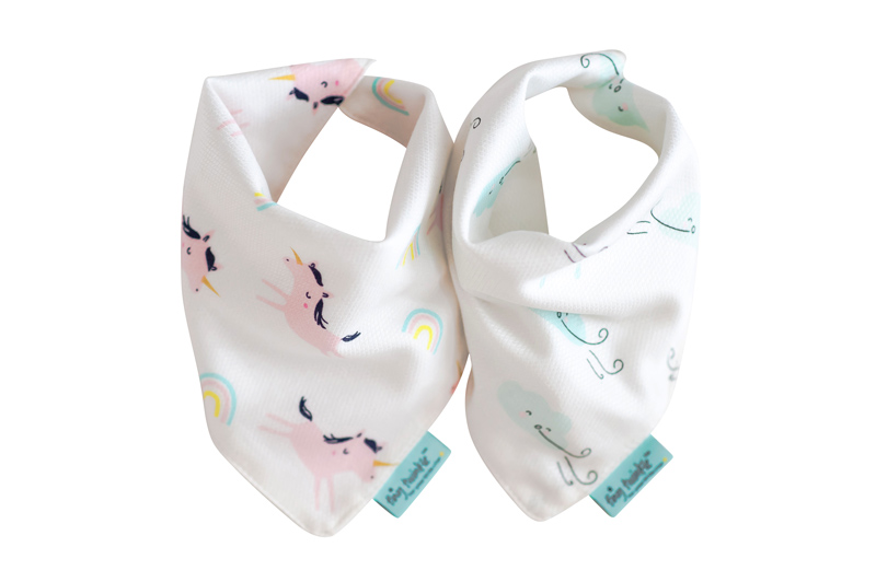 BABERO PICO PACK 2 UNICORNIO-NUBES