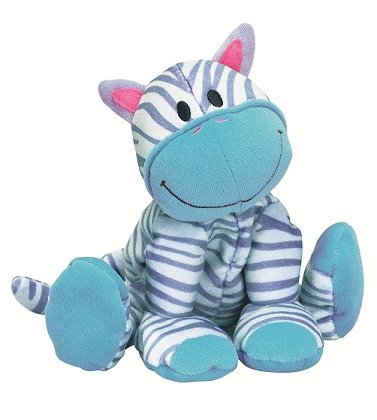 NA HUGGLY PELUCHE SONAJERO CEBRA
