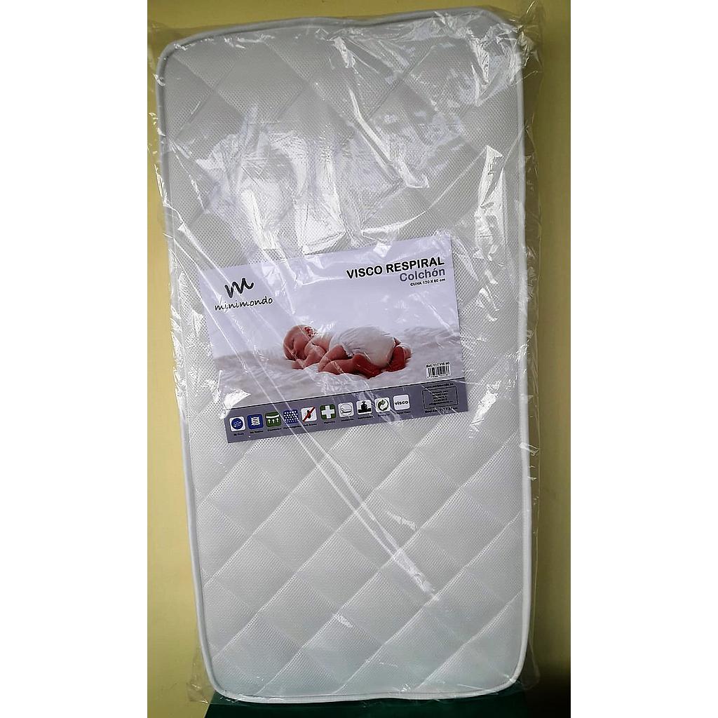COLCHON VISCO RESPIRAL 117X57