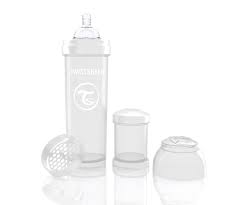 TWISTSHAKE BIBERON ANTICOL.330ML BLANCO +4M