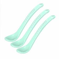 CUCHARAS CURVADAS 6M+ 3UN PASTEL VERDE