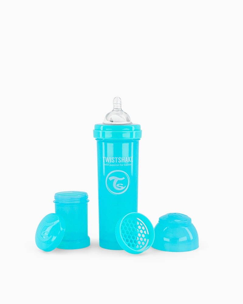 TWISTSHAKE BIBERON 330ML PASTEL AZUL +4M