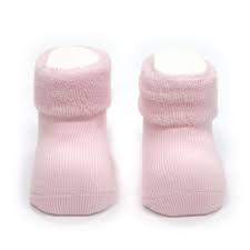 CALCETINES BEBE LISO ROSA T17-18