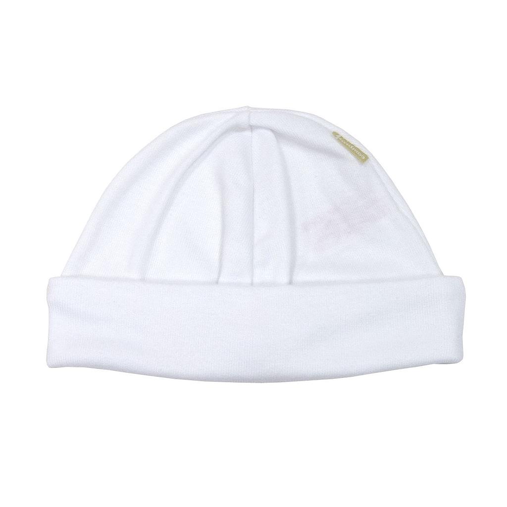 GORRO TRICOT LISO BLANCO T.0