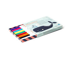 ROTULADORES 9 COLORES JAQ JAQ