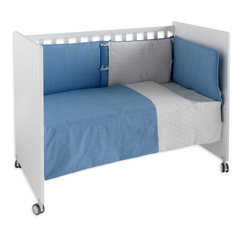 PROTECTOR CUNA 70 MOD.70CELESTE 140X70