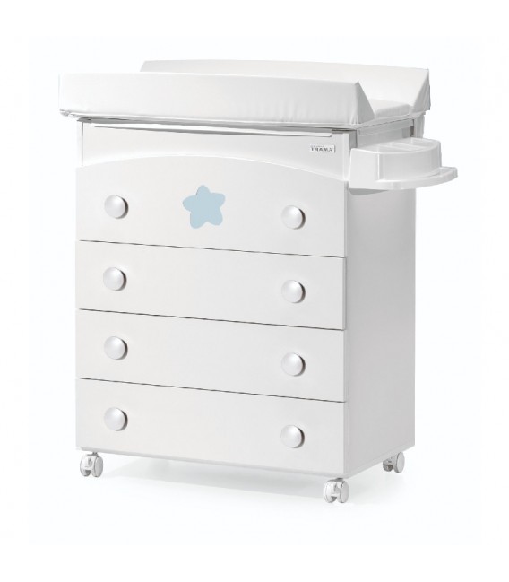 MUEBLE BAÑERA BIG STAR 26964 BLANCO/AZUL