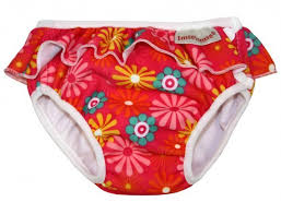 BAÑADOR PAÑAL ROSA HIPPIE T.L