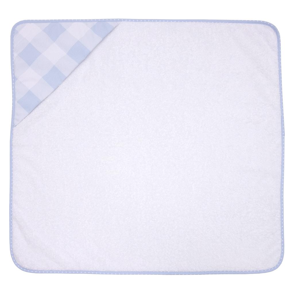 CAPA DE BAÑO 80X80CM BEBE CELESTE