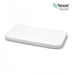SABANA BAJERA IMPERMEABLE CAMITA/MINICUNA TENCEL BLANCO