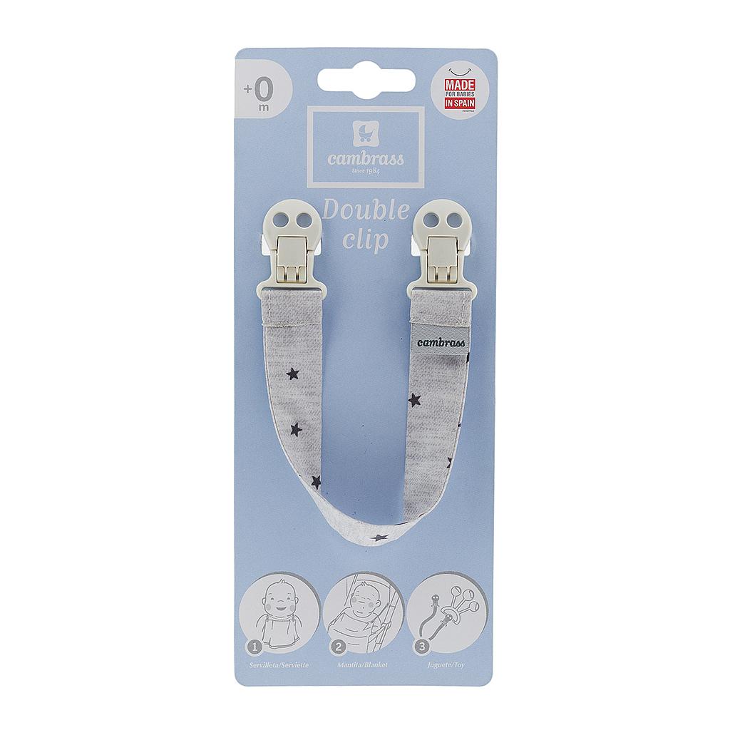 CADENA BABERO STAR GRIS