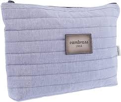 BOLSO DE ASEO DENIM AZUL