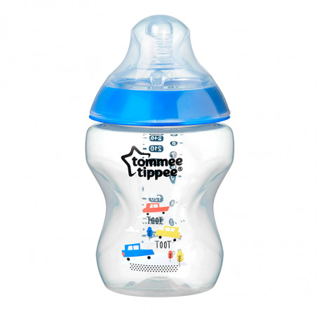 BIBERON CTN 260ML DECORADO AZUL