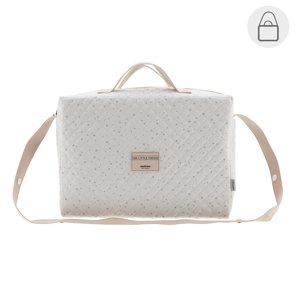 BOLSO MATERNAL TABELA ASTRI CELESTE