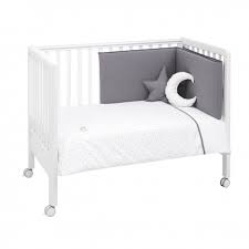 JUEGO 4 PCS CUNA 60 ASTRA GRIS