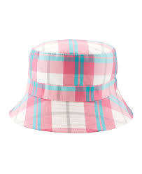 SOMBRERO BANZ ROSA CUADROS BABY