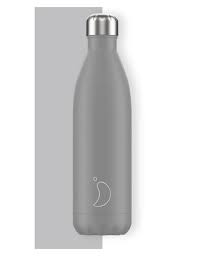 BOTELLA INOX CHILLY 750ML GRIS MATE