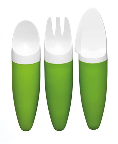 CUBIERTOS TODDLER VERDE