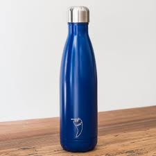 BOTELLA INOX CHILLY 500ML AZUL MATE