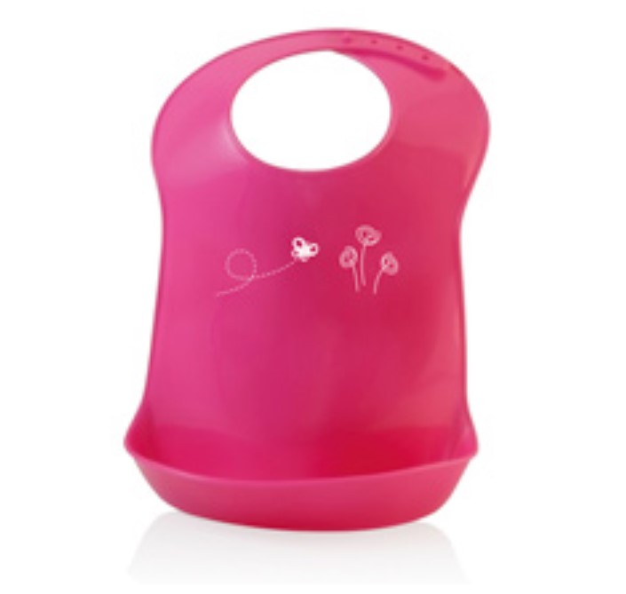 BABERO PELIKANO FLEXIBIBY PINK