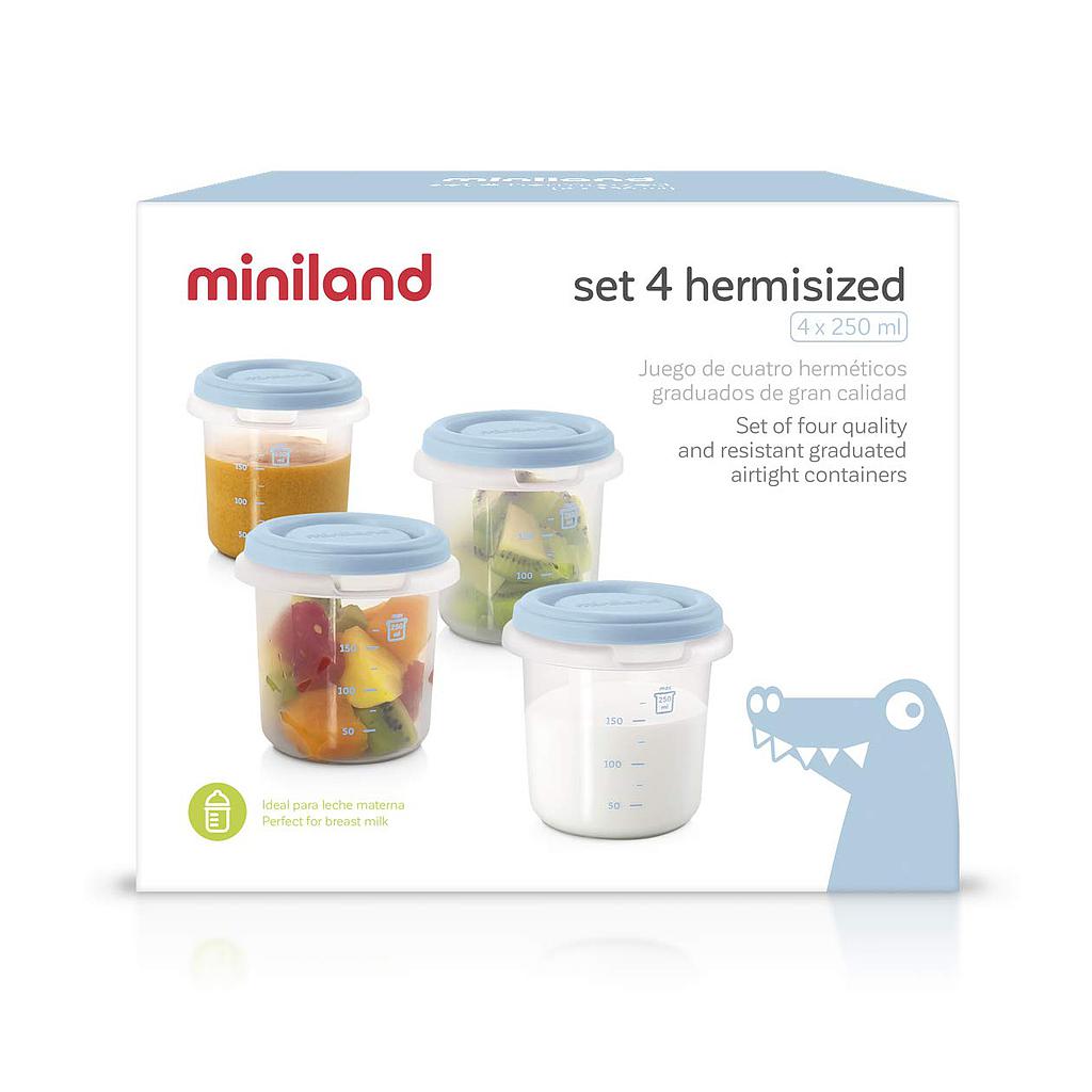 SET 4 HERMISIZED AZURE