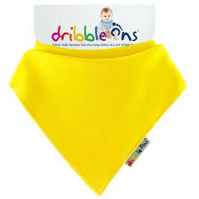 DRIBBLE ONS BABEROS DENTICION AMARILLO