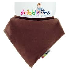 DRIBBLE ONS BABEROS DENTICION MARRON