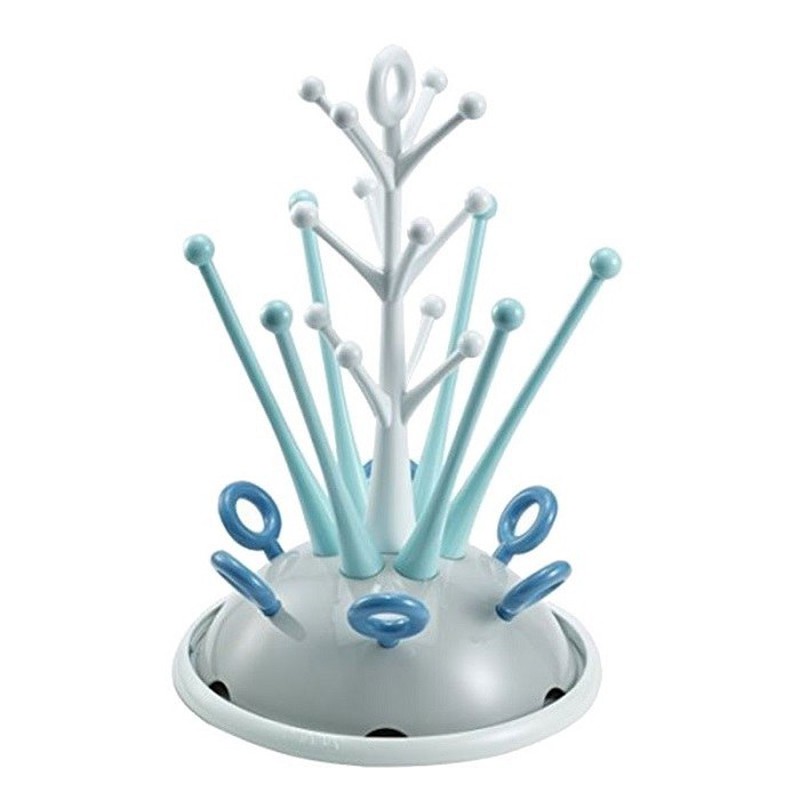 ESCURREBIBERONES ARBOL AZUL