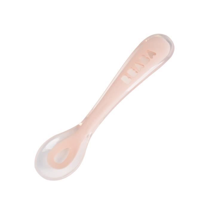 CUCHARA 2DA EDAD SOFT SILICONA ROSA