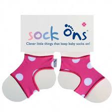 SOCK ONS ROSA LUNARES 0-6 MESES