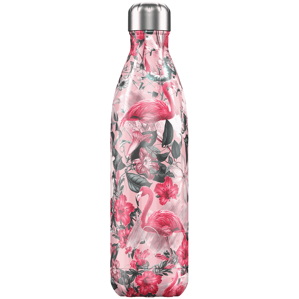 BOTELLA INOX CHILLY 750ML FLAMINGO